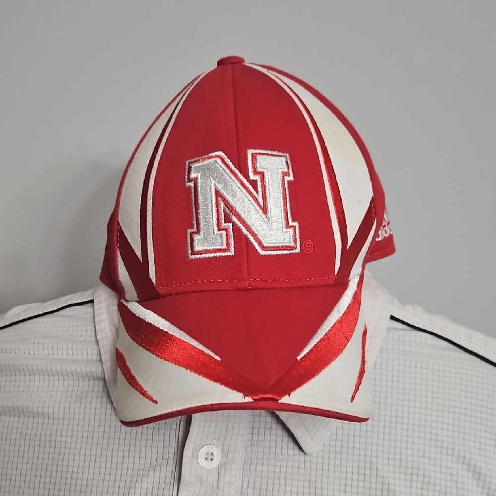 3/$35 Adidas Red and White Men's Hat